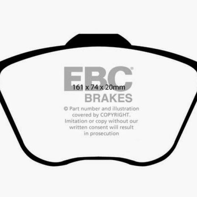 EBC 01 Volkswagen Eurovan 2.8 (313mm) Greenstuff Front Brake Pads