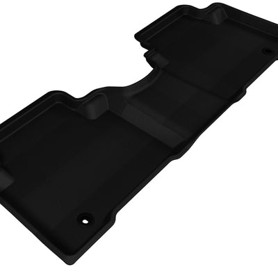 3D MAXpider 2013-2019 Hyundai Santa Fe/Santa Fe Xl Kagu 2nd Row Floormats - Black