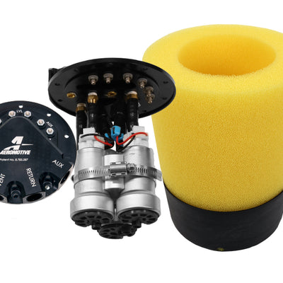 Aeromotive 05-18 Chevrolet Silverado 450 Triple Drop-In Phantom System