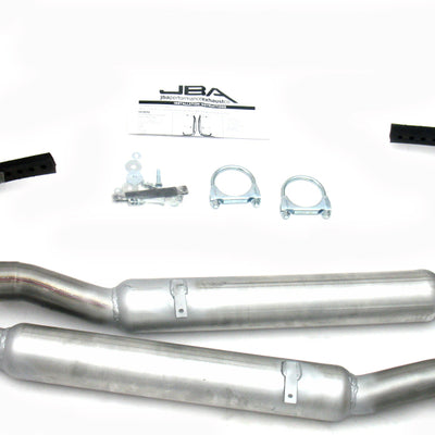 JBA 65-70 Ford Mustang 260-428 409SS GT350R Style Dual Side Header Back Exhaust