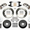 Wilwood Narrow Superlite 6R Front Hub Kit 12.88in Polished 74-80 Pinto/Mustang II Disc Spindle only