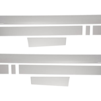 Putco 15-20 Ford F-150 Super Cab 6.5ft Short Box (4.25in Tall - 12pcs) SS Rocker Panels