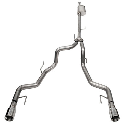 Corsa 2022-2024 2023 Ford F-150 SuperCrew/5.5ft Bed 5.0L V8 Sport Cat-Back Dual Rear Exit-Polished