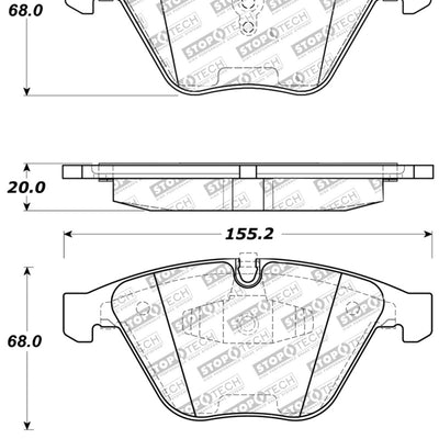 StopTech Performance Brake Pads