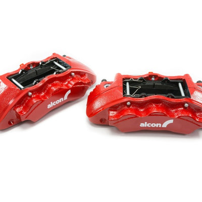 Alcon 2019+ Ford Ranger/2020+ Bronco 2.3L 350x34mm Rotors 6-Piston Red Calipers Front Brake Kit