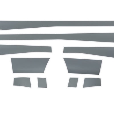 Putco 10-18 RAM 2500/3500 6.5ft Bed- 5.5in Wide w/o Factory Flares 10pcs Blk Platinum Rocker Panels