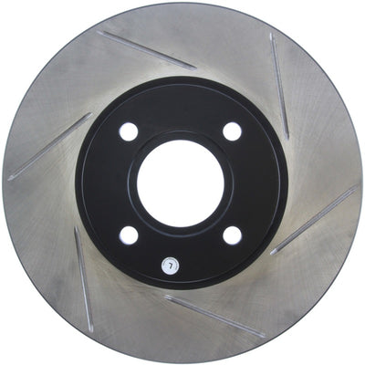StopTech 2014 Ford Fiesta Left Front Disc Slotted Brake Rotor