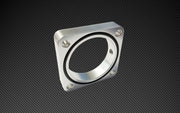 Torque Solution Throttle Body Spacer 2013+ Subaru BRZ/Scion FR-S - Silver