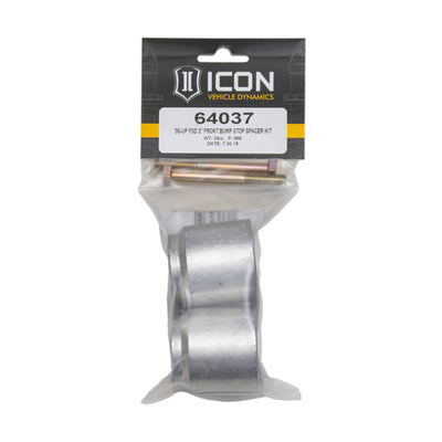 ICON 2005+ Ford F-250/F-350 2in Front Bump Stop Spacer Kit
