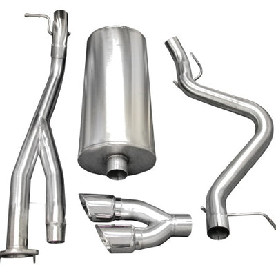 Corsa 2003-2007 Chevrolet Silverado Short Bed SS 6.0L V8 Polished Sport Cat-Back Exhaust