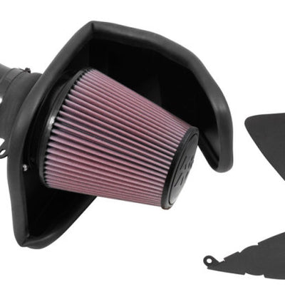 K&N 2017 Dodge Challenger Hellcat SC V8-6.2L F/l Typhoon Air Intake