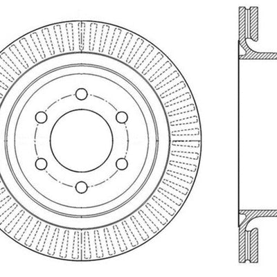 StopTech Slotted & Drilled Sport Brake Rotor