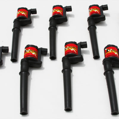 Granatelli 99-13 Ford 4.6L/5.4L/5.8L 4V Hi-Perf Coil-On-Plug Wire Conn Kit w/Coil Packs (65K Volts)