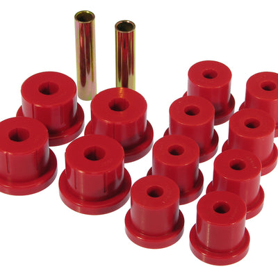 Prothane 62-67 Chevy Nova Mono Leaf Spring Bushings - Red