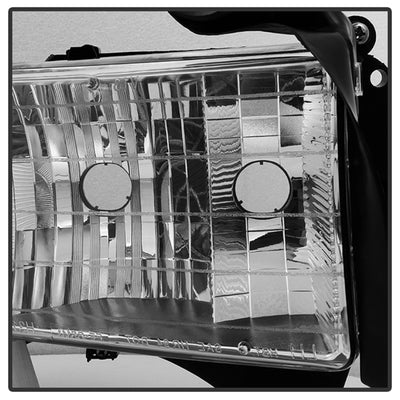 xTune Dodge Ram Sport Model Only 1999-2002 OEM Headlights Chrome HD-JH-DR99-SP-C