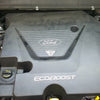 J&L 17-19 Ford Fusion Sport 2.7L Passenger Side Oil Separator 3.0 - Clear Anodized