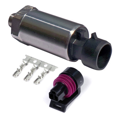 Haltech 5 Bar Motorsport Stainless Steel Diaphragm MAP Sensor 1/8 NPT w/Plug & Pins