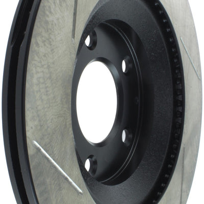 StopTech Power Slot 2003+ Mazda RX8 Slotted Left Rear Rotor - SPORT SUSPENSION ONLY