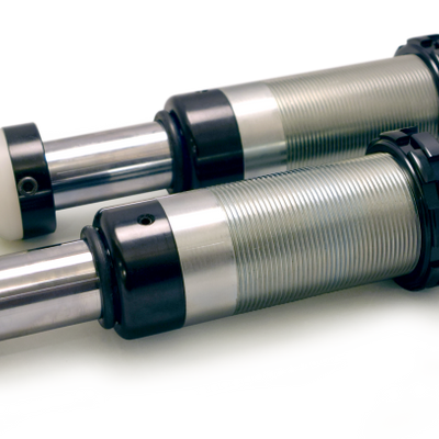 DV8 Offroad 07-18 Jeep Wrangler JK 2.0 Hydraulic 2.5in Stroke Bump Stop (Pair)