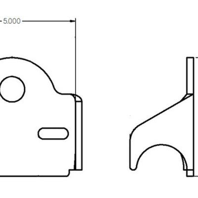 Ridetech Big Bridge Upper Airspring Mount
