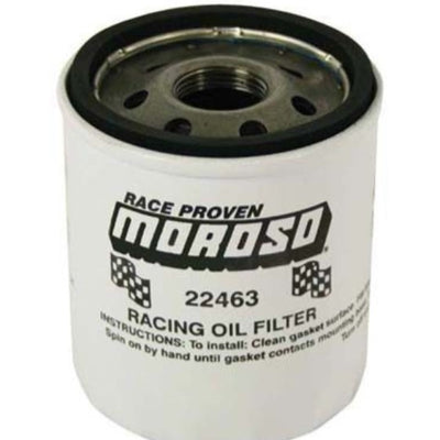 Moroso GM LS/Ford 4.6/5.0/5.4/Import 22mm-1.5 Thread 3-1/2in Tall Oil Filter - Racing