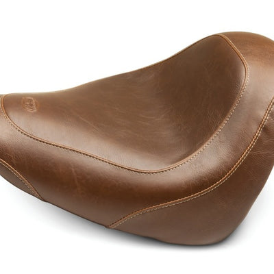 Mustang 18-21 Harley Fat Bob Wide Tripper Solo Seat - Brown