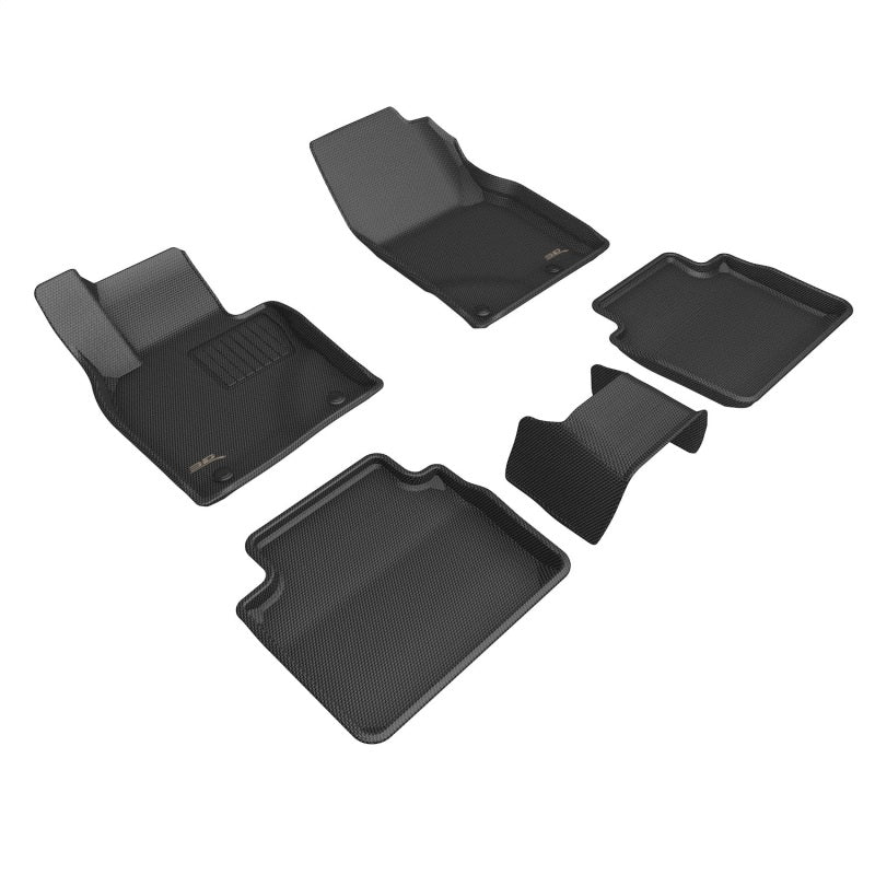 3D MAXpider 2023+ Mazda Cx-50 Kagu Floor Mat- Black R1 R2