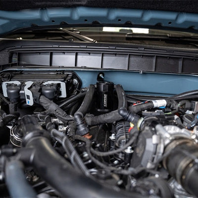 Corsa 2021-2025 Ford Bronco 2.7L Aluminum Oil Catch Can