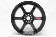 Gram Lights 57DR 19x8.5 +45 5x100 Semi Gloss Black Wheel