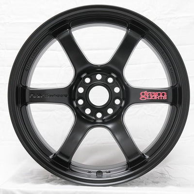 Gram Lights 57DR 19x9.5 +35 5x120 Semi Gloss Black Wheel