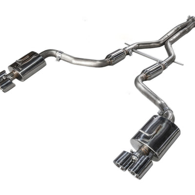 AWE Tuning Panamera 2/4 Track Edition Exhaust (2014+) - w/Chrome Silver Tips