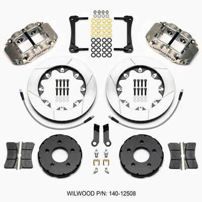 Wilwood Forged Superlite 4R ST BB Front Kit Road Race 2005-2014 Mustang
