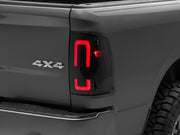 Raxiom 09-18 Dodge RAM 1500/2500/3500 Axial Series LED Tail Lights- Black Housing (Smoked Lens)