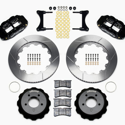 Wilwood Narrow Superlite 6R Front Hat Kit 14.00in 93-96 Mazda RX7