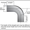 HKS Universal Aluminum Bend - 50mm - 90 Deg -1.5D