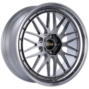 BBS LM 21x9 5x120 ET32 Diamond Black Center Diamond Cut Lip Wheel -82mm PFS/Clip Required