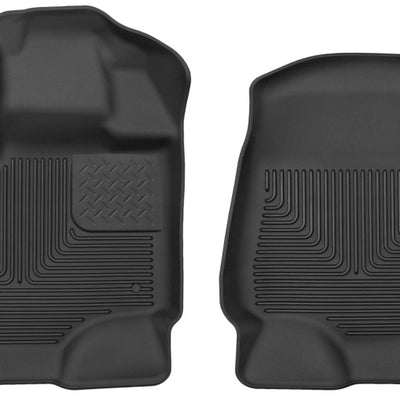 Husky Liners 15-23 Ford F-150 S.Crew/S.Cab X-Act Contour Black Front Seat Floor Liners