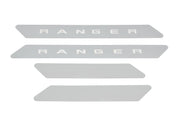 Putco 19-20 Ford Ranger SuperCrew - w/ RANGER Etching 4pcs SS Door Sills