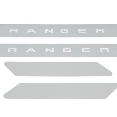 Putco 19-20 Ford Ranger SuperCrew - w/ RANGER Etching 4pcs SS Door Sills