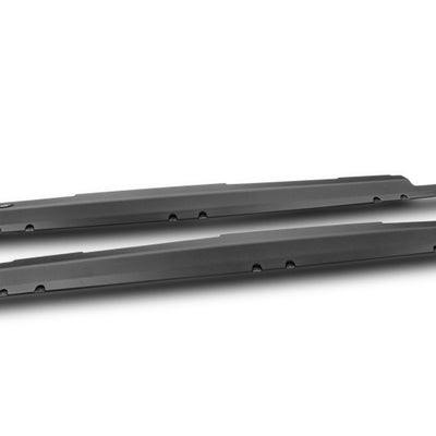 Rugged Ridge 07-18 Jeep Wrangler (JKU) Rocker Pnl/Sill Plate Cvr 4dr. Rocker Guard Pair - Tex. Blk