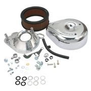 S&S Cycle 93-99 BT/91-03 Sportster Models Teardrop Air Cleaner Kit for S&S Super E/G Carb