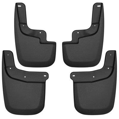 Husky Liners 15-22 Chevy Colorado w/o Flares (Excl. ZR2) Front and Rear Mud Guards - Black
