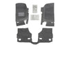 BedRug 18-23 Jeep JL 4 Door BedRug 3pc Front Floor Kit