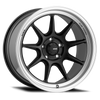 Konig Countergram 19x9.5A 5x114.3 ET35 Matte Black / Matte Machined Lip