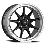 Konig Countergram 19x11B 5x114.3 ET18 Matte Black / Matte Machined Lip