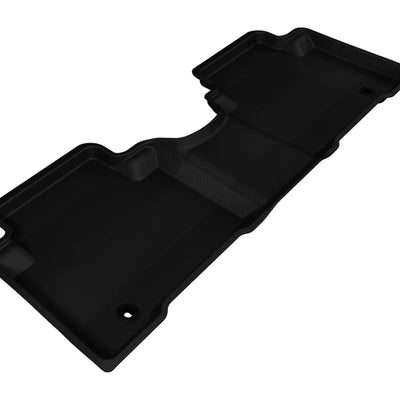 3D MAXpider 2013-2018 Hyundai Santa Fe Sport Kagu 2nd Row Floormats - Black