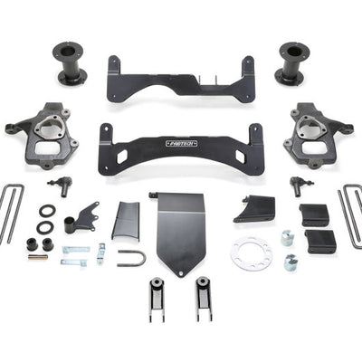 Fabtech 14-18 GM K1500 P/U Denali w/oE Forg Stl UCA 6in Basic Sys G2 w/Magneride