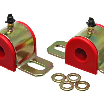 Energy Suspension 1/2in Univ. Greaseable S/B Set - Red