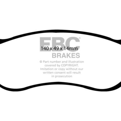 EBC 02-05 Ford Explorer 4.0 2WD Extra Duty Rear Brake Pads