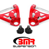 BMR 64-72 A-Body Upper Non-Adj. A-Arms w/ Stock Spindles (Polyurethane) - Red